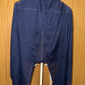 Women’s Navy Blue Winter Scarf Shawl Wrap